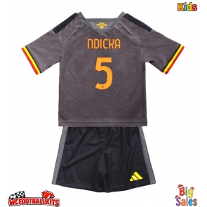 AS Roma Evan Ndicka #5 Replica Third Stadium Kit for Kids 2026-27 Short Sleeve (+ pants)